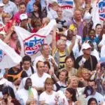 La fiaccolata degli sportivi di Brindisi