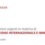 Disposizioni urgenti in materia di PROTEZIONE INTERNAZIONALE E IMMIGRAZIONE