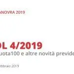 DOSSIER “DL 4/2019”