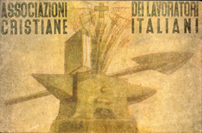 Prima tessera ACLI del 1945