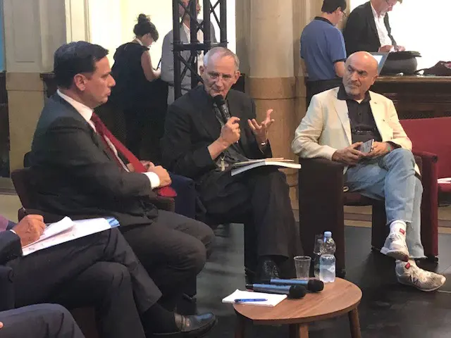 INS2019 13 Settembre 2019 – Andrea Monda, Mons. Matteo Zuppi e Ivano Marescotti