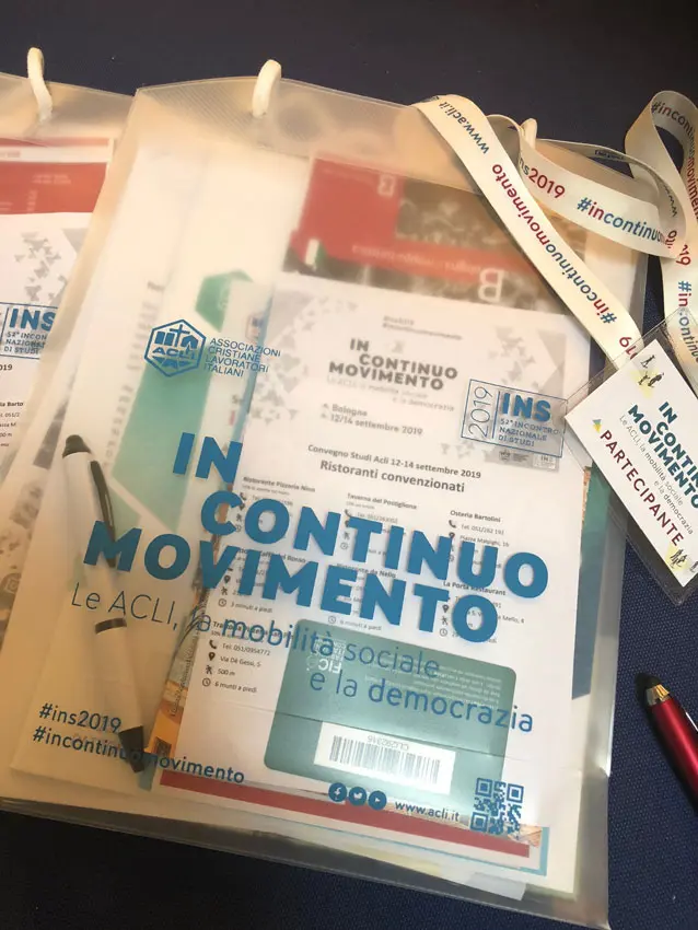 Incontro Nazionale di Studi 2019 – PRIMA DELL’INIZIO