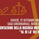 “Al di là dei muri”, il 22 settembre la presentazione della ricerca Iref-Acli sul ruolo del Terzo settore nelle carceri