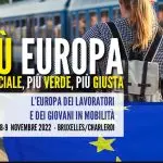 Eza 2022, 8 e 9 novembre a Bruxelles il seminario internazionale “L’Europa dei lavoratori e dei giovani in mobilità”