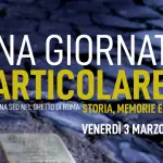 “Una giornata particolare…”: una passeggiata nel ghetto di Roma per promuovere una cultura di pace una giornata particolare