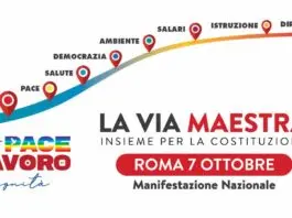 Pace, lavoro e dignità: le Acli in piazza il 7 ottobre a difesa della Costituzione la via maestra Costituzione