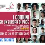 “I Comuni per un’Europa di pace”, dal 27 al 29 ottobre a bari la 5° edizione della Scuola di Formazione Giorgio La Pira scuola di formazione Giorgio La Pira