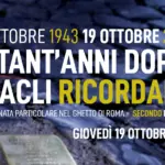Ottant’anni fa il rastrellamento del ghetto di Roma