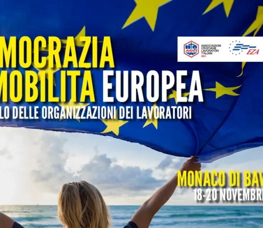Eza 2023, dal 18 al 20 novembre a Monaco di Baviera il seminario internazionale “Democrazia e mobilità europea: il ruolo delle organizzazioni dei lavoratori”