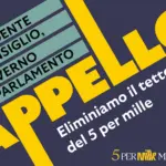 “5 per mille, ma per davvero” L’appello della società civile contro il tetto al 5 per mille
