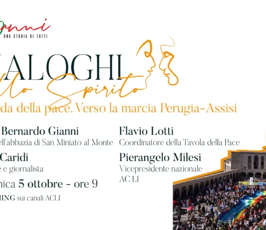 Dialoghi dello Spirito: il 5 ottobre una puntata dedicata la sfida della pace verso la Marcia Perugia-Assisi