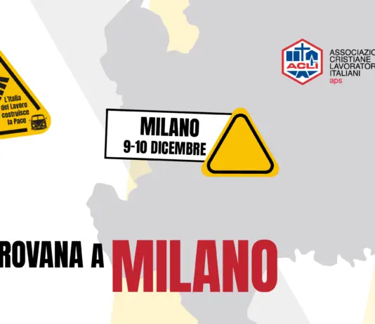 Il 9 e il 10 dicembre la Carovana della Pace delle Acli a Milano per l’ultima tappa