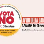 Giustizia: il 10 gennaio il Comitato Società Civile lancia la campagna per il No al referendum