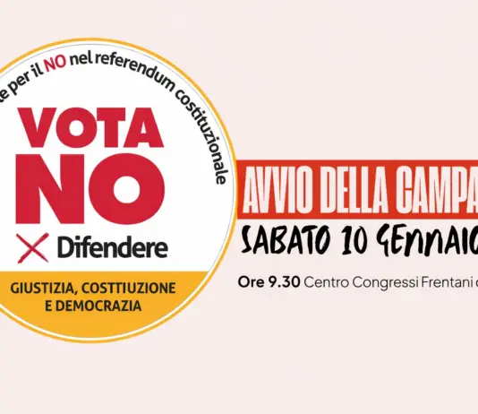 Giustizia: il 10 gennaio il Comitato Società Civile lancia la campagna per il No al referendum